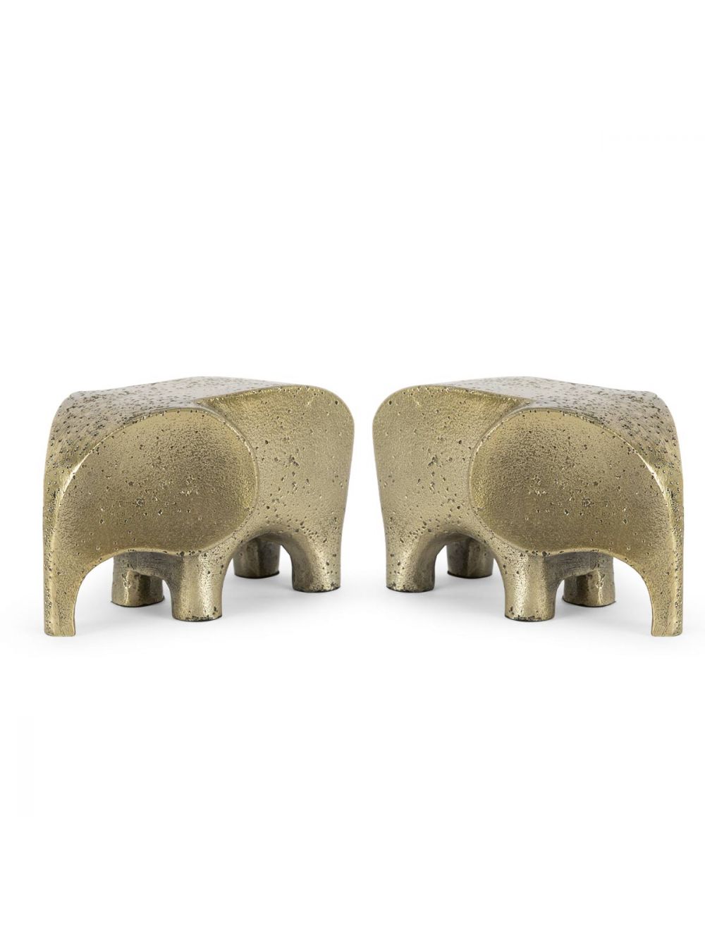 Tusker Elephant Bookend